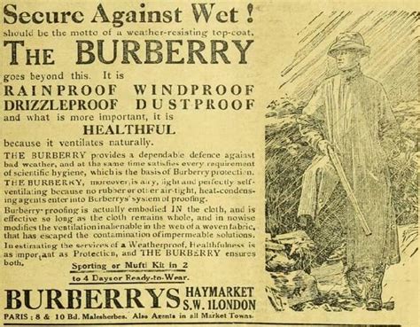 burberry label history|when was Burberry founded.